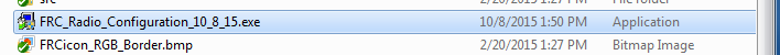 Launch the downloaded FRC Radio Configuration .exe file.